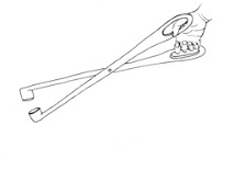 picture of long handle reachers or tongs